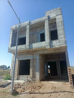 5 Marla Gray Structure For Sale In Gandhara Society Prime Location!