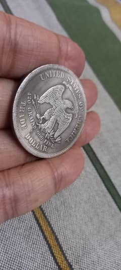 USA 1791 TRADE DOLLAR COIN | OLD COIN | RARE COIN | ANTIQU SILVER COIN