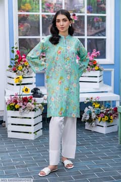 1 pc women unstitched kurti