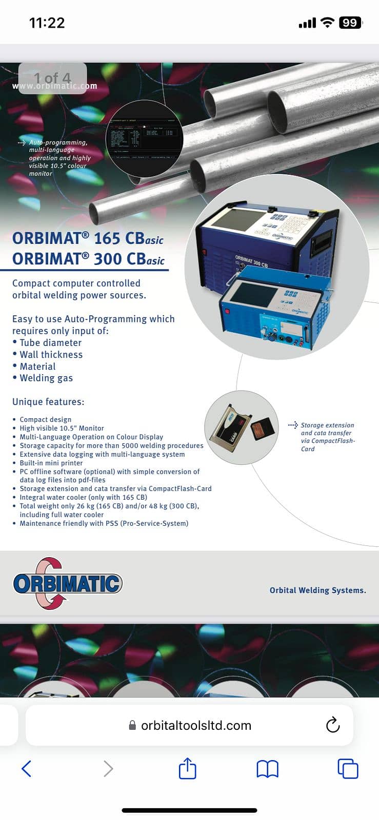 High performances Multi grade oil ORBIMAT welidng machine 5