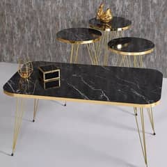 Set of 4 tables premium style