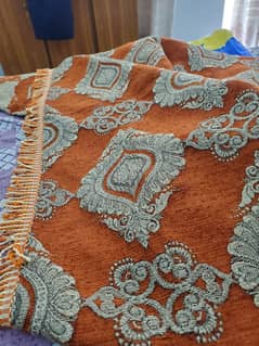 Bedsheet with 1 cushion cover and 2 pillow covers