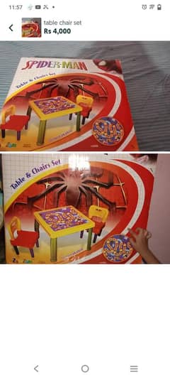 table chair