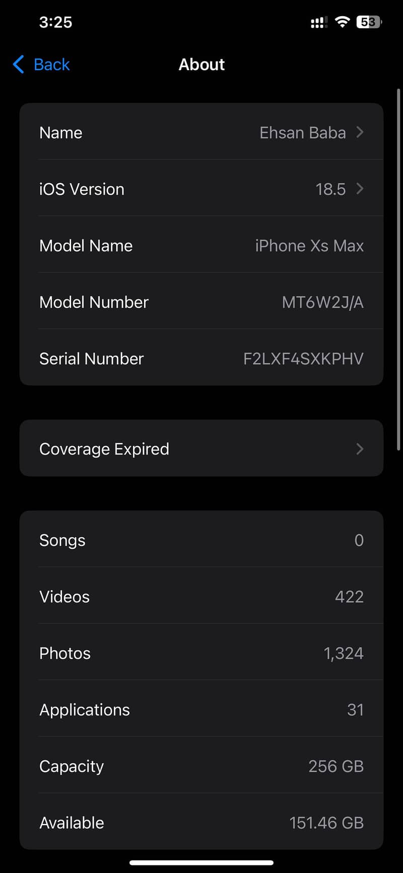 IPhone XS Max, Double PTA Approved & No Any work ,10/10 condition 9