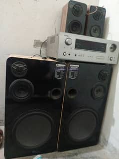 DENON amplifier with 10 inches yamaha woofer