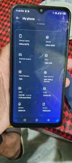seeinfinix 4/128gb