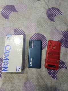 Tecno Camon 17 gaming set 6/128 , with box and charger