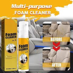 Foam cleaner for dashboard