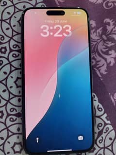 iphone 15 pro max 256gb (prestine condition)dual sim