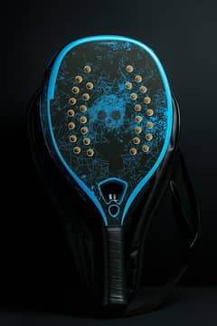 Beach Padel Racket Carbon Glass Turqoise