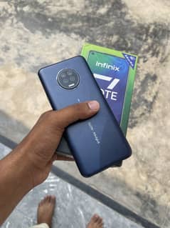 Infnix note 7 gaming phone complete box