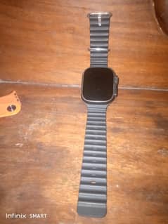 smart watch mobile connector three bands black,orange,steel black