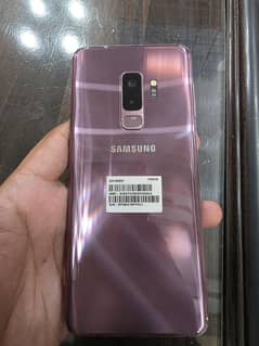 s9 plus 128 gb single sim officially approved  with box