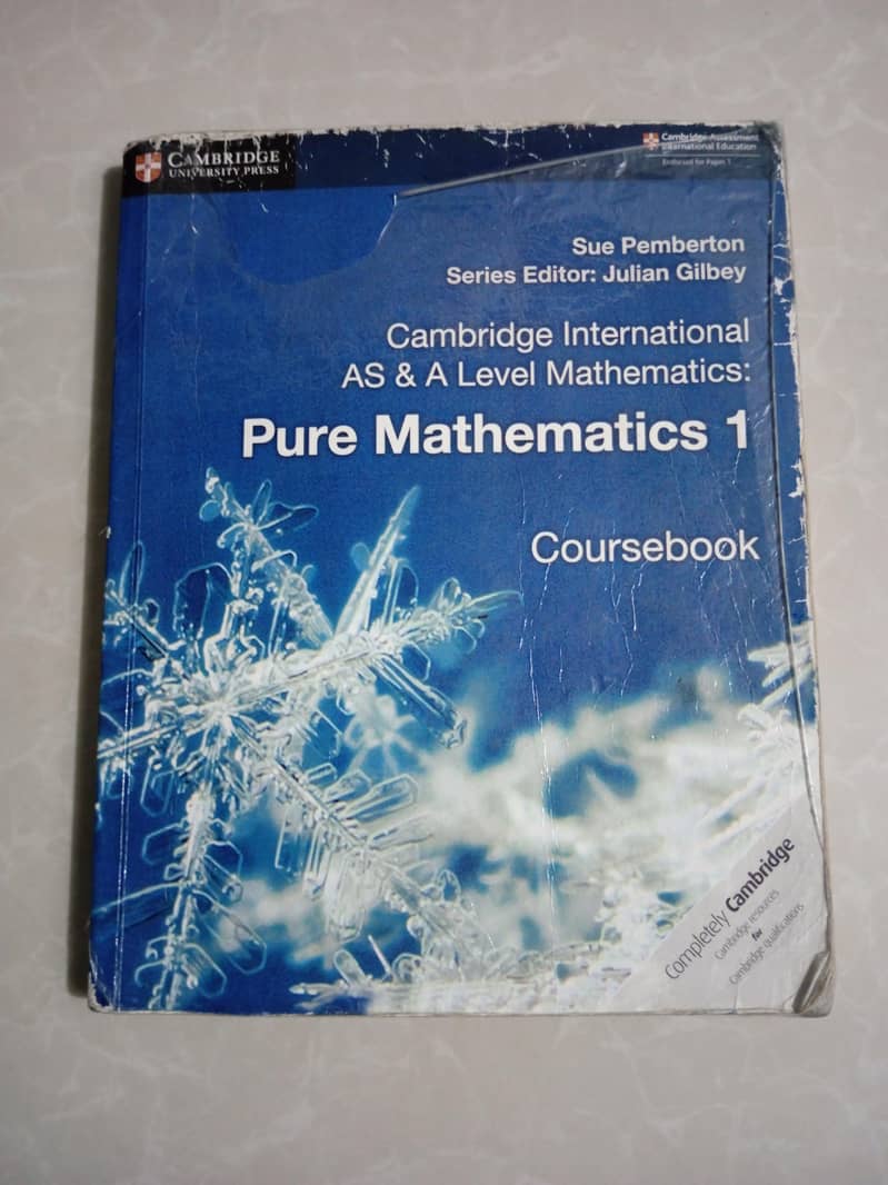 PURE MATHEMATICS 1 - As Level course book 0