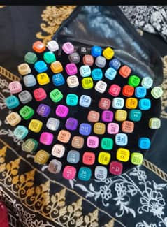 Twin Markers , Double Sided Markers (80 pieces)