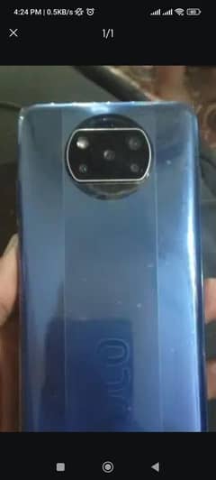 poco X3 with box6/128 gb