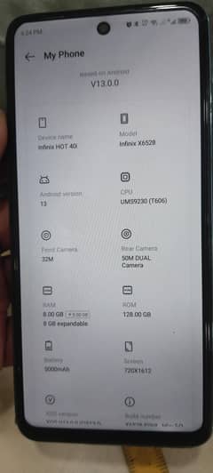 infinix hot 40 i 8 128