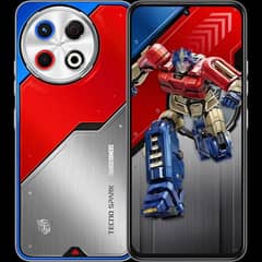 Tecno Spark 30 Pro Optimus Prime Edition 128GB 8GB waranty upto 6 2026