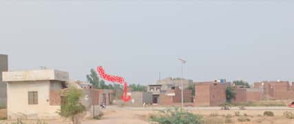 6.50 Marla corner commercial plot near new defence road and next plot from 200ft kahna nau Lahore