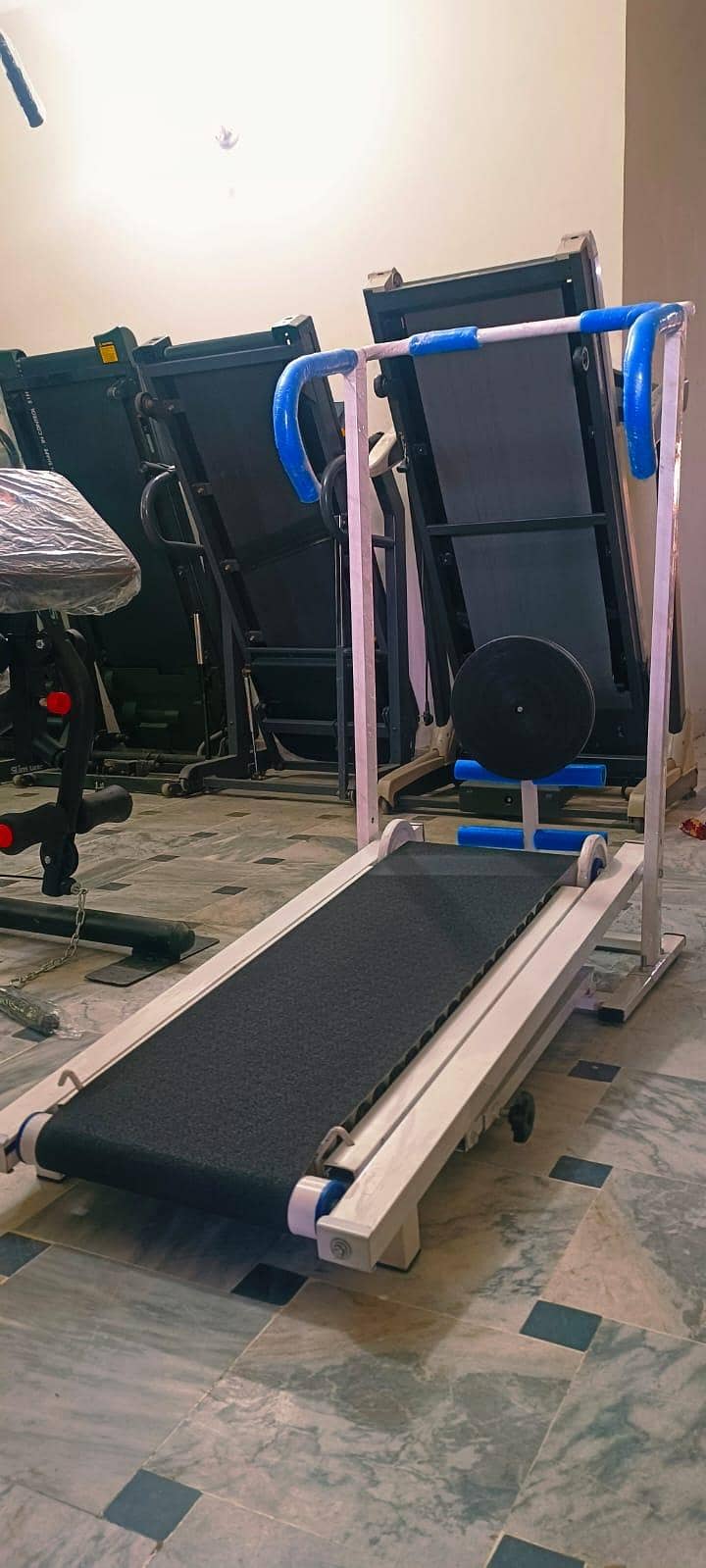 new box packed Manual treadmill exercise machine running walking 8