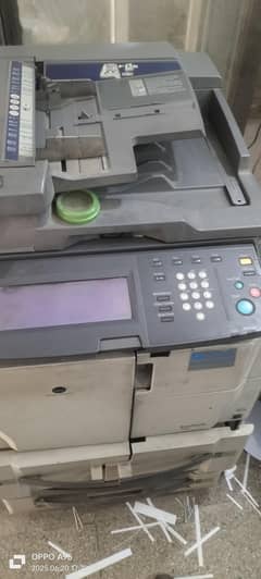bizhub 750 in working condition.