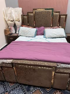 high quality wooden bed