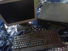 Lenovo Core 2 duo Pc With LCD And Other Components