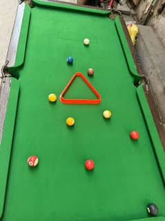 Urgent sale snooker tabble 6by3