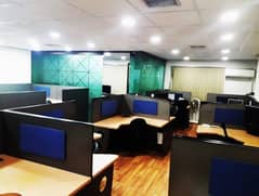 850 sqft Fully Furnished Office Main Boulevard Gulberg Lahore Original Pics