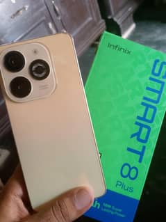 infinix smart 8 plus 4-64 Gb 0303-2392727 Malka hans Pakpattn