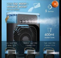 AC Mist Cooling Fan– Powerful Air + Water Spray + perfume adding spot