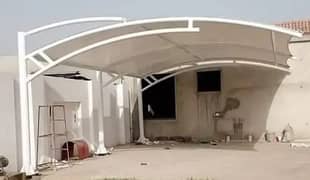 Car parking shades in Pakistan / Pvc fabric shede/ Rolling shed/ Porch