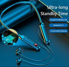 Neckband magnetic earphones