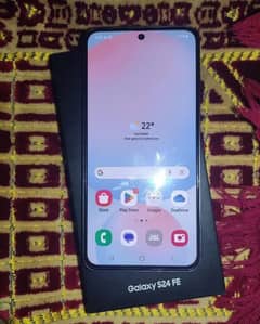 samsung s24fe (8+8/128) non pta full box  exchange possible