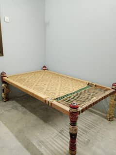 1 PIECE WOODEN NEW CHARPAI