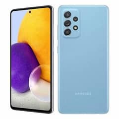 samsung a72 8/128 good condition with box