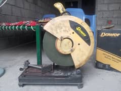 Cut-off machine (cutter) for steel or iron.