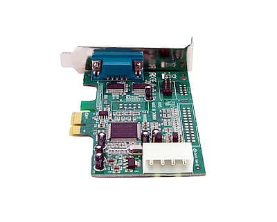 Startech 2 Port Low Profile Native RS232 PCI Express Serial Card with 7
