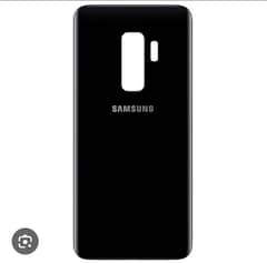 samsung Galaxy S9 plus + Back Glass Black Color