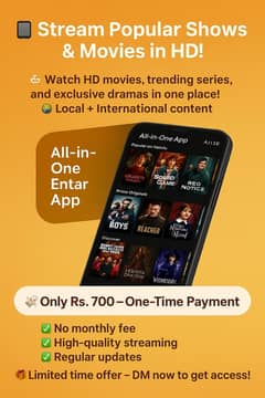 Unlimited And Latest Movies Web Series And TV Shows