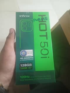 infinix Hot 50i Box pack