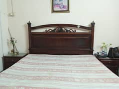 Bed Set // King Size Bed // Bed With Side and Dressing //BedRoom Bed