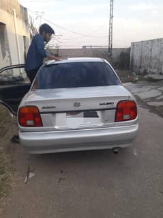 Baleno 2001 model  silver colour