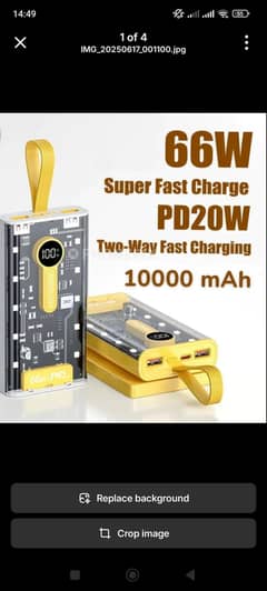 Texhnova™ 10000mAh Power Bank – Fast Charging, Dual Output