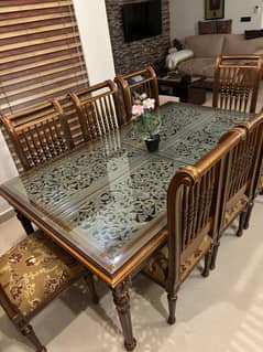 Victorian Style Large Dining Table Made Of Original Sheesham Wood