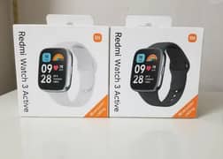 Redmi Active 3 Brand new Watches Black & Silver available