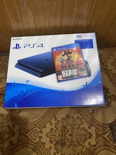 PS4 slim 500gb one original controller red dead WhatsAp   03159301744