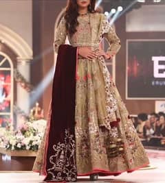 Erum khan’s mehndi dress