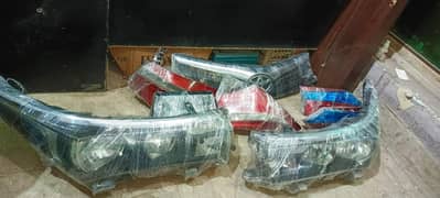 Toyota corolla 2017 front Back headlight,s Grill Bumper,s