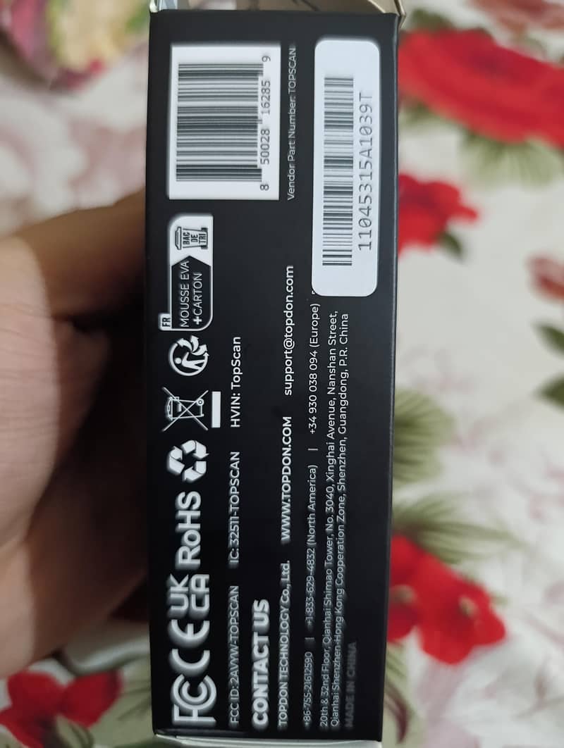 TOPSCAN original amarcian obd2scaner with orignal application 1
